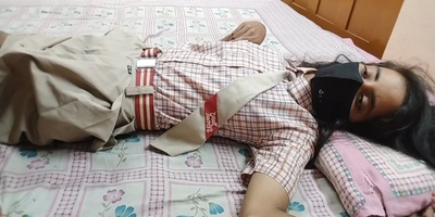 Insane Indian School Female Bang gets her uniform torn and boinked in rear end-fashion